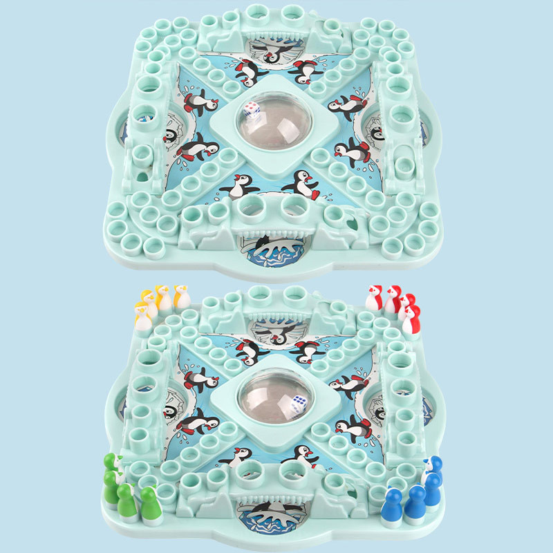 Настольная интерактивная игра Ummi 707-36 Pop N Drop Penguins Game (Blue) в магазине vchehle.ua