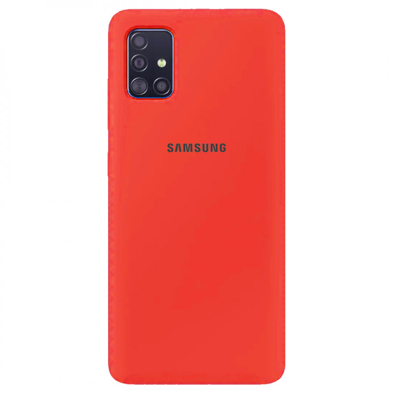 

Чохол Silicone Case Full Protective на Samsung Galaxy A71 (Червоний / Red) 871081