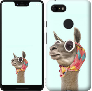 

Чехол Модная лама для Google Pixel 3 XL 779334