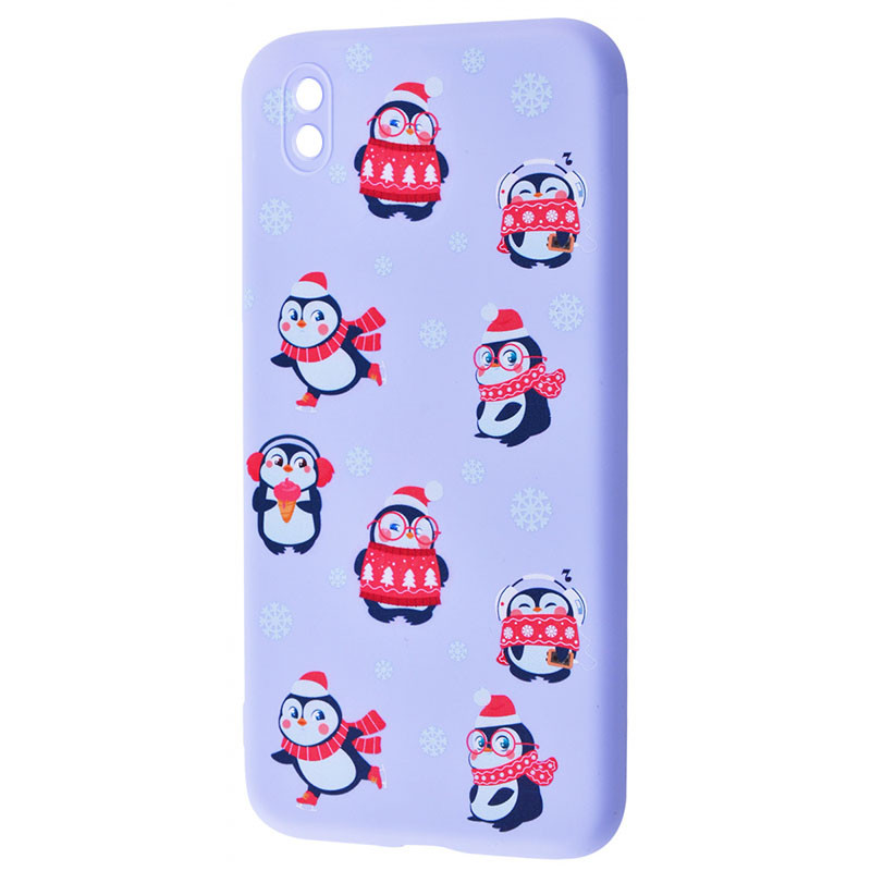 

TPU чехол WAVE Fancy для Samsung Galaxy A01 Core (Penguins / Light purple) 1087749