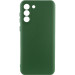 Чехол Silicone Cover Lakshmi Full Camera (A) для Samsung Galaxy S21 (Зеленый / Dark green)
