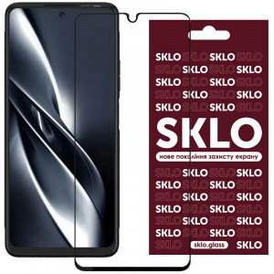 Захисне скло SKLO 3D на TECNO Pova 3 (LF7n)