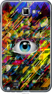

Чехол Абстрактный глаз для Samsung Galaxy Note i9220 1443224