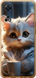 Чехол White cat для Oppo Reno8 T