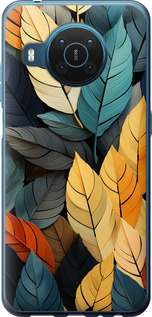 

Чохол Кольорове листя для Nokia X20 1629771