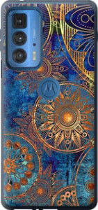 Чохол Золотий візерунок на Motorola Edge 20 Pro