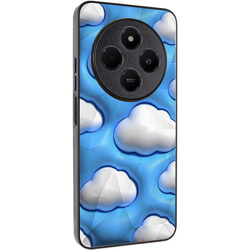 TPU+PC чохол Prisma Fluffie на Xiaomi Redmi 14C / Poco C75 (Clouds)