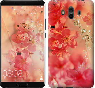 

Чехол Розовые цветы для Huawei Mate 10 650319