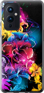 

Чехол Абстрактные цветы для OnePlus 9 1634226