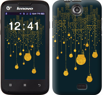 

Чехол Иллюстрация ночного города для Lenovo A300 592248