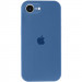 Чохол Silicone Case Full Camera Protective (AA) на Apple iPhone 16e (6.1") (Синій / Blue Jay)