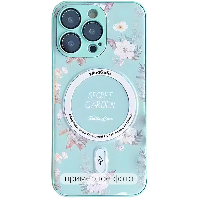 TPU+PC чохол Secret with Magnetic Safe на Apple iPhone 16 (6.1") (Mint)