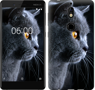 

Чехол Красивый кот для Nokia 7 626701