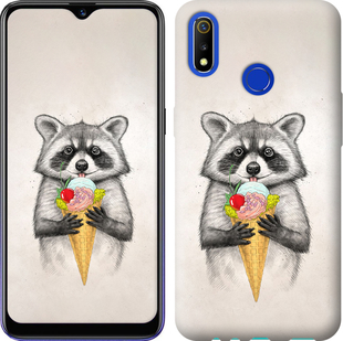 

Чохол Єнотик з морозивом на Realme 3 917185