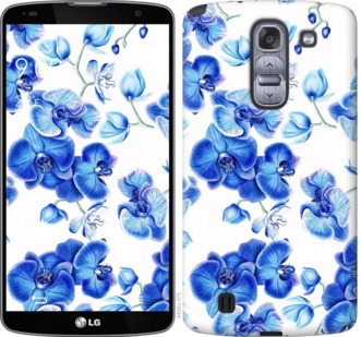 

Чохол Блакитні орхідеї на LG G Pro 2 D838 725066