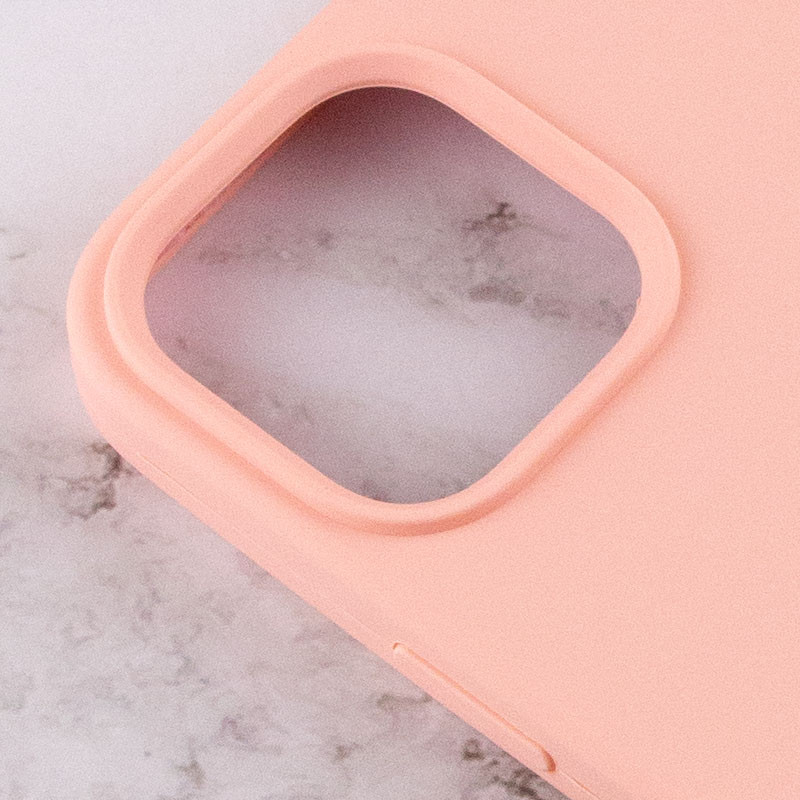 Чехол Silicone Case Full Protective (AA) для Apple iPhone 14 Pro (6.1") (Оранжевый / Grapefruit) в магазине vchehle.ua