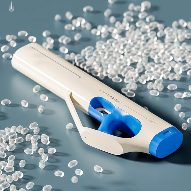 Купить Водный аккумуляторный автомат Water Gun 185-66 (400ml) with lithium battery (White / Blue) на vchehle.ua