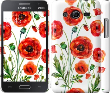 

Чохол Намальовані маки на Samsung Galaxy Core 2 G355 743806