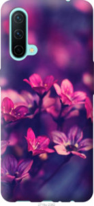 Чохол Пурпурні квіти на OnePlus Nord CE