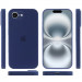 Чохол Silicone Case Full Camera Protective (AA) на Apple iPhone 16e (6.1") (Синій / Deep navy) в магазині vchehle.ua