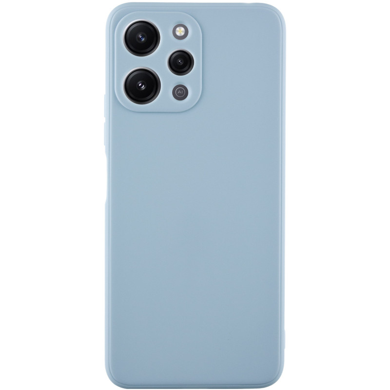 Силіконовий чохол Candy Full Camera на Xiaomi Redmi 12 (Сірий / Smoky Gray)