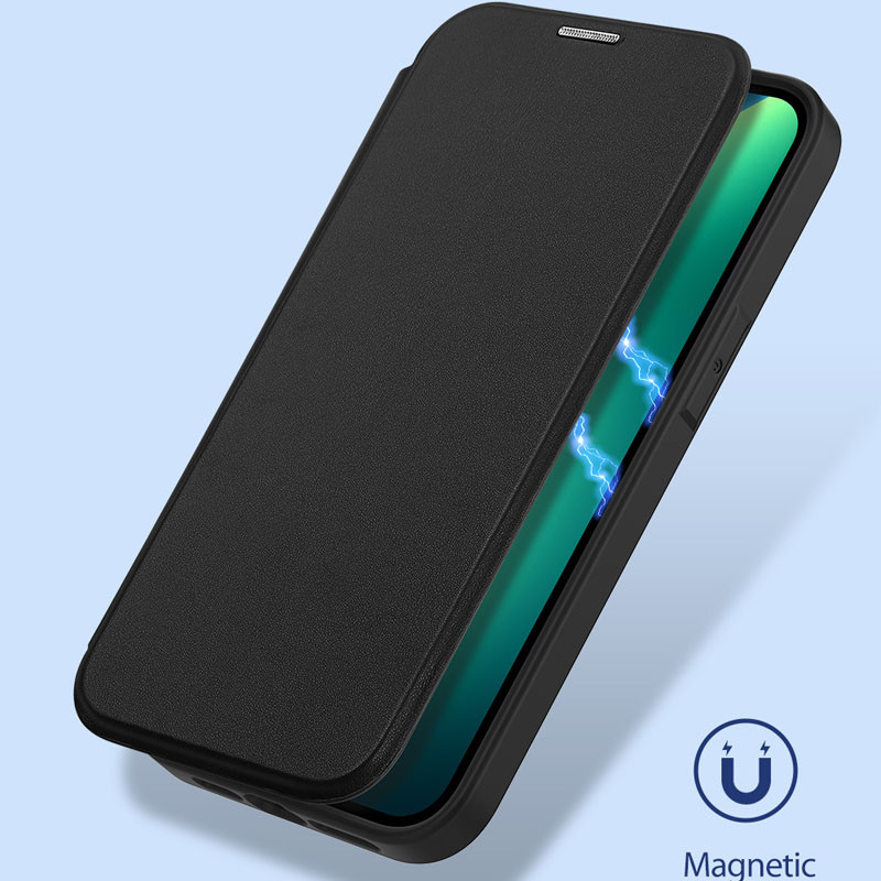 Купить Чехол-книжка Dux Ducis Skin X Pro with Magnetic safe для Apple iPhone 13 Pro Max (6.7") (Black) на vchehle.ua