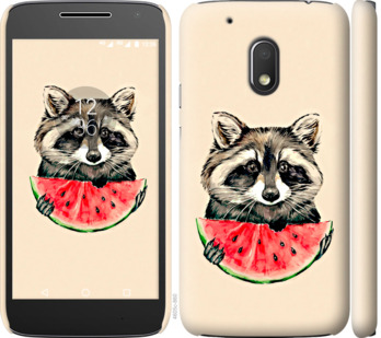 

Чохол Єнотик з кавуном на Motorola Moto G4 Play 800047