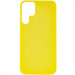 Чохол Silicone Cover Lakshmi (AAA) на Samsung Galaxy S22 Ultra (Жовтий / Yellow)