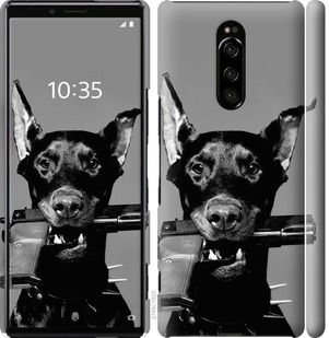 

Чехол Доберман для Sony Xperia XZ4 698191