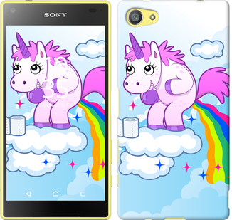 Чехол Единорожка для Sony Xperia Z5 Compact E5823