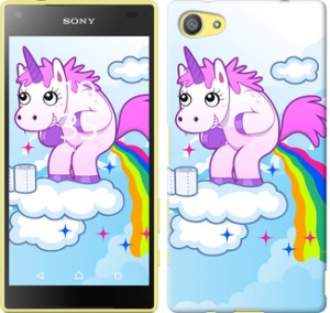 Чехол Единорожка для Sony Xperia Z5 Compact E5823