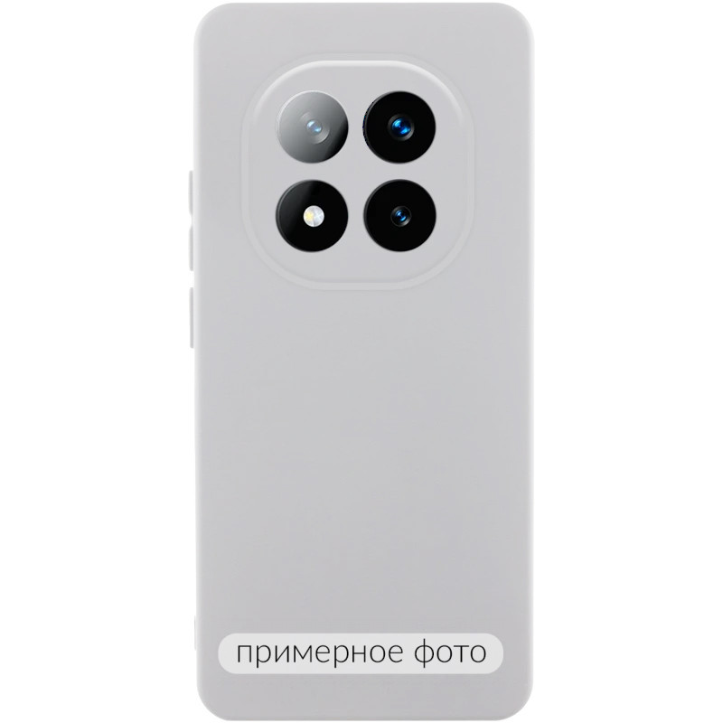 Чохол Silicone Cover Lakshmi Full Camera (AAA) на Xiaomi Redmi A5 / Poco C71 (Білий / White)