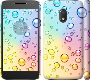 Чехол Пузырьки для Motorola Moto G4 Play