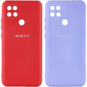 Чехол Silicone Cover My Color Full Camera (A) для Oppo A15s