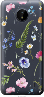 

Чехол Цветочный фон v2 для Nokia C20 1440566