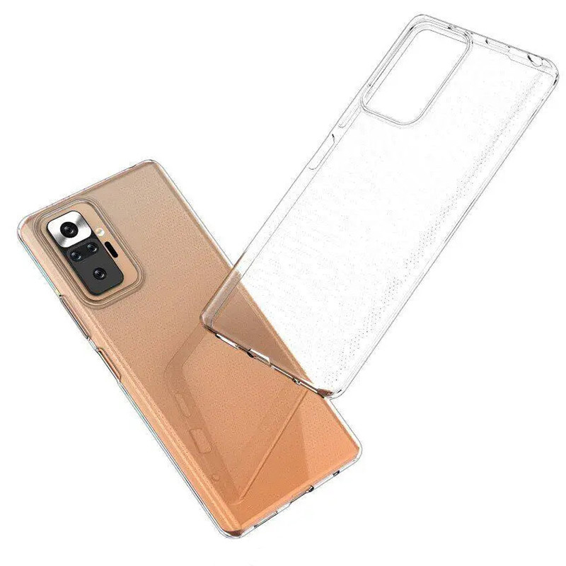 TPU чехол Epic Transparent 1,0mm для Xiaomi Redmi Note 10 Pro / 10 Pro Max (Бесцветный (прозрачный)) в магазине vchehle.ua