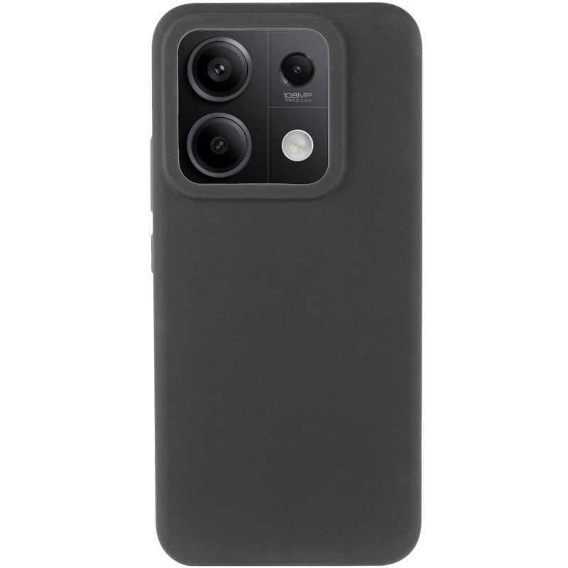 Фото Чохол Silicone Cover Lakshmi (AAA) на Xiaomi Redmi Note 13 5G (Чорний / Black) на vchehle.ua