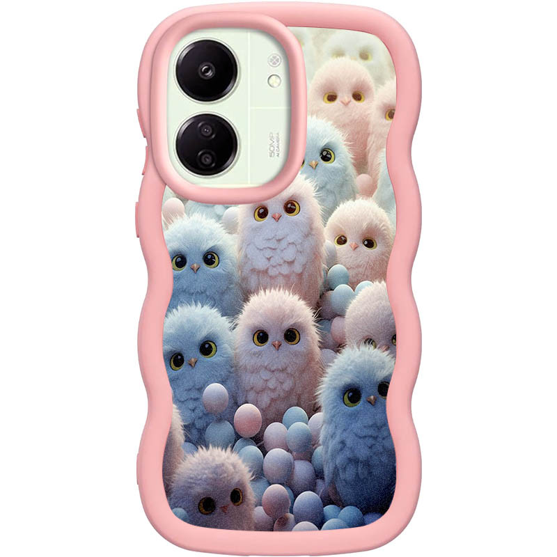 Чохол TPU Cloudy Pictures на Xiaomi Redmi 13C / Poco C65 (Owls)
