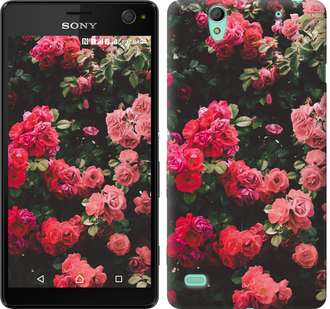 

Чехол Куст с розами для Sony Xperia C4 E5333 639306