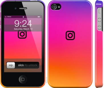 

Чехол Instagram для iPhone 4 730576