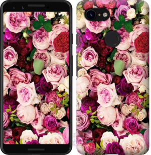 

Чохол Троянди і півонії на Google Pixel 3 780883