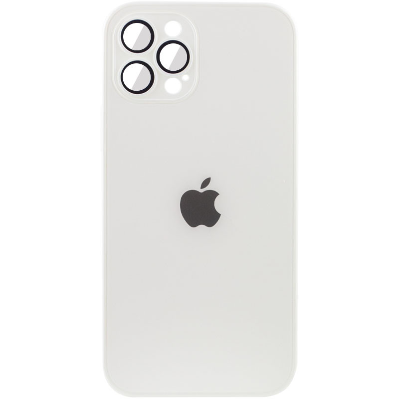 Чехол TPU+Glass Sapphire matte case для Apple iPhone 13 Pro Max (6.7") (Pearly White)