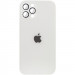Чехол TPU+Glass Sapphire matte case для Apple iPhone 13 Pro Max (6.7") (Pearly White)