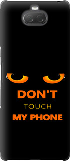 Чехол Don't touch the phone для Sony Xperia 10 I4113