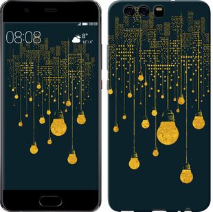 

Чехол Иллюстрация ночного города для Huawei P10 592442