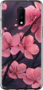 Чохол Пурпурна сакура на OnePlus 7