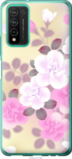 

Чехол Японские цветы для Huawei Honor 10X Lite 1315719