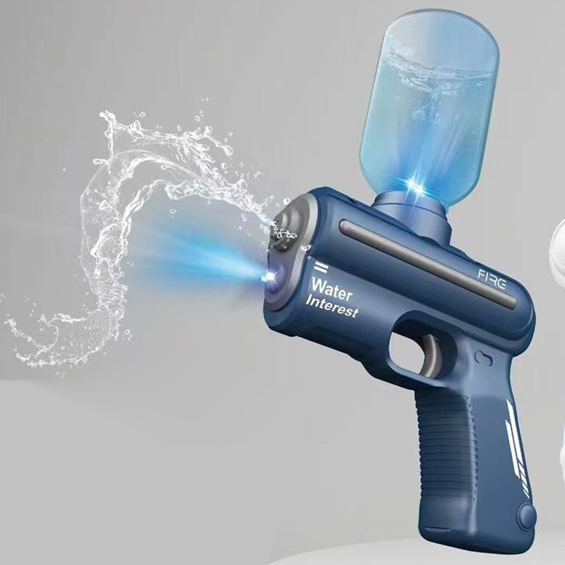 Фото Водный аккумуляторный пистолет Water Gun 9007B (200ml) with lithium battery (Blue) на vchehle.ua