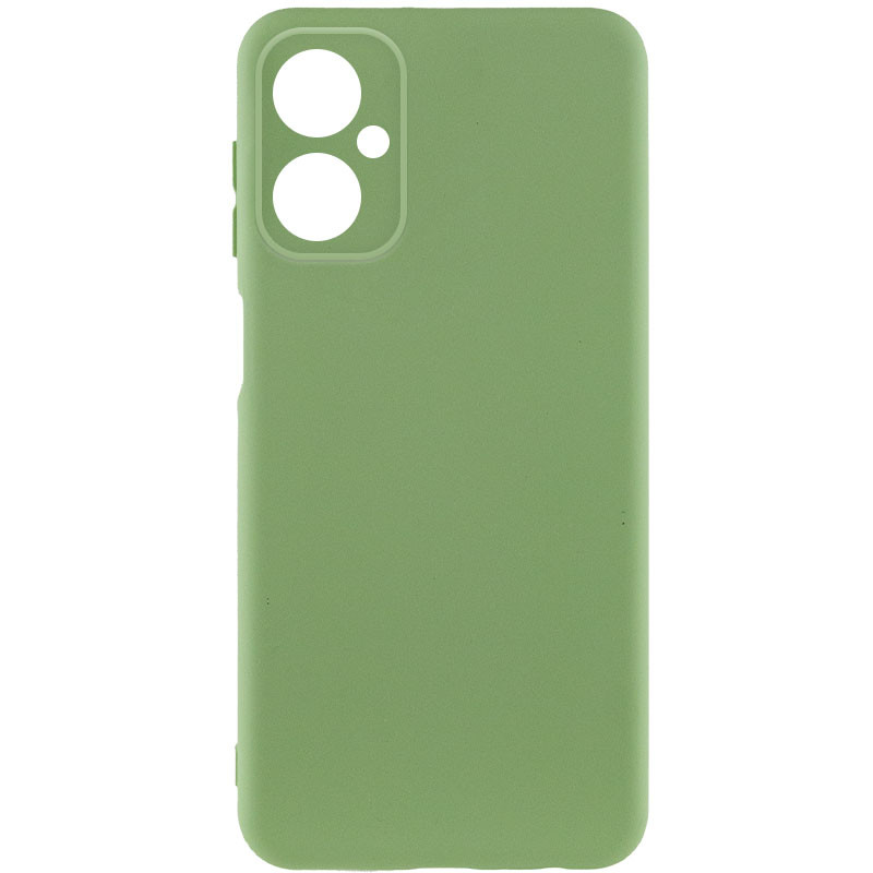 Чехол Silicone Cover Lakshmi Full Camera (A) для Motorola Moto G14 (Зеленый / Pistachio)