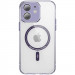 TPU+PC чохол Fullcolor with Magnetic Safe на Apple iPhone 12 (6.1") (Purple)